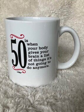LiliWair 50th Birthday Mug